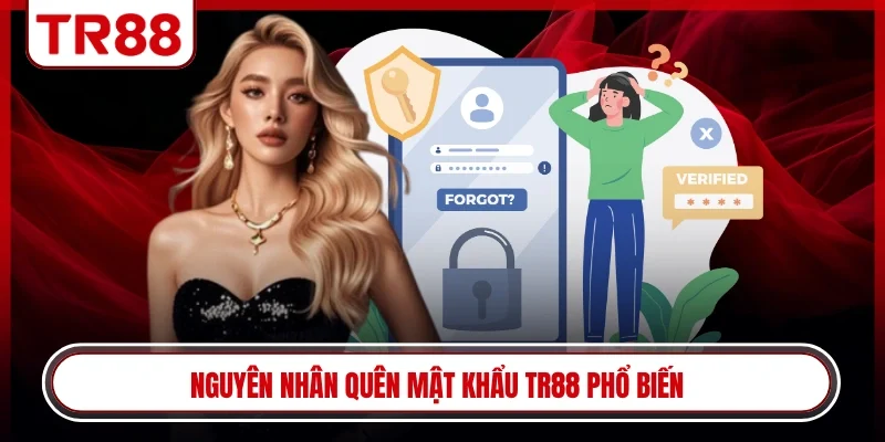 Nguyên nhân quên mật khẩu TR88 phổ biến